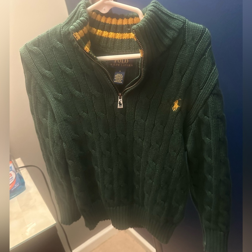 Polo by Ralph Lauren Dark Green Sweater 4t